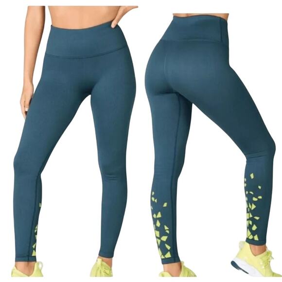 Fabletics High-Waisted Seamless Ribbed Leggings size Small - Picture 8 of 10